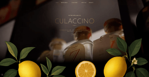 KULIMO Premium Webdesign Berlin – Portraitgrafik aus Typografie mit Keywords zu deutscher Webentwicklung, SEO und IT-Services für High-End Marken.