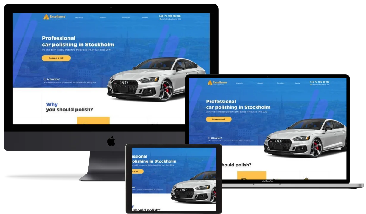 Buchungsplattform für High-End Fahrzeug-Detailing