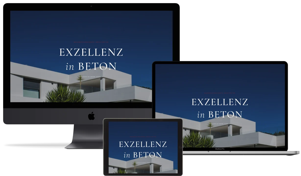 Webdesign für Architektur und Naturstein-Handwerk
