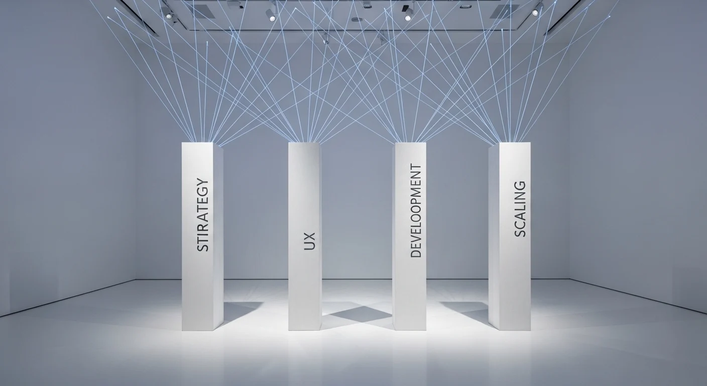 Vier Säulen eines digitalen Produktstudios Berlin – Kulimo IT Studio