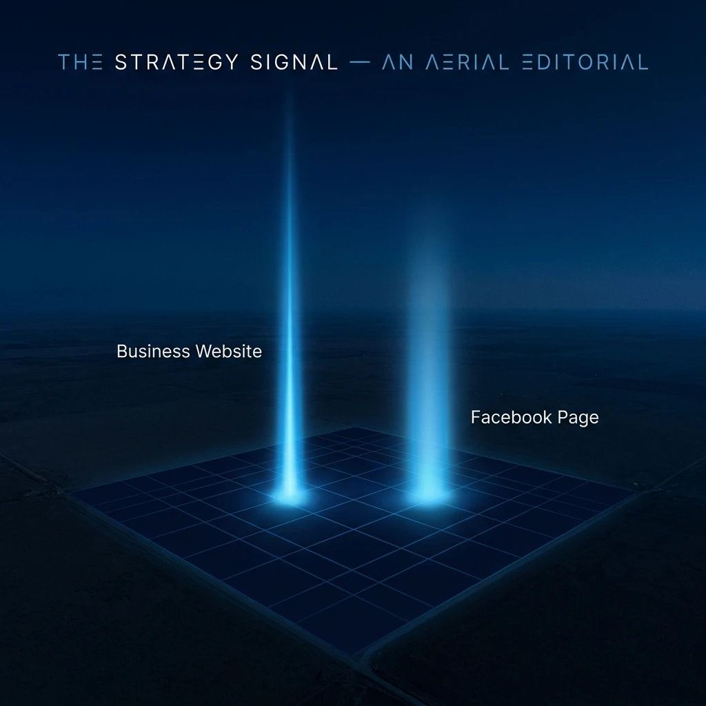 Facebook Business Page und eigene Website – Digitale Unternehmensstrategie 2026